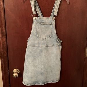 Jean overall dress!